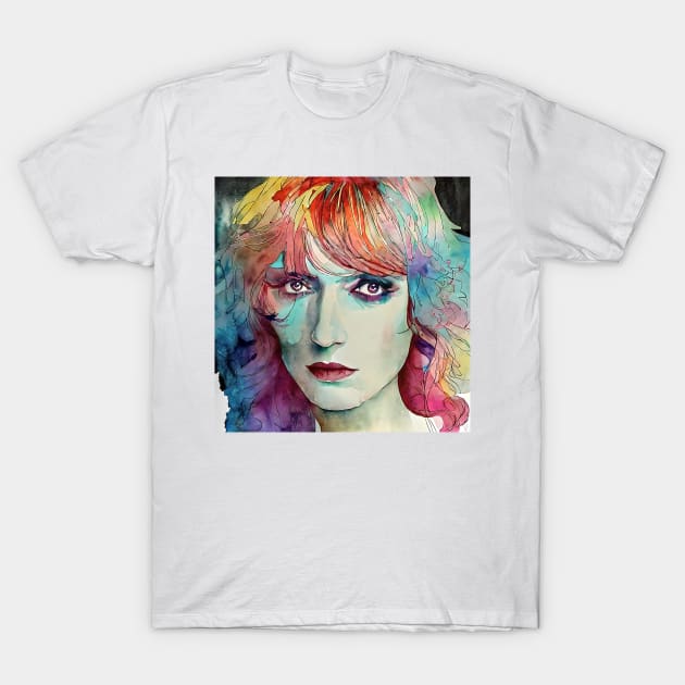 face of  Florence T-Shirt by bogfl